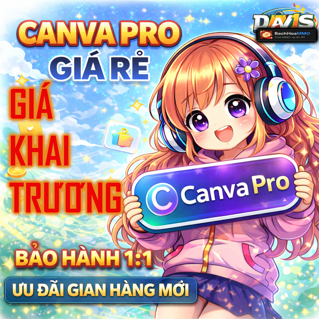 CANVAS PRO GIÁ RẺ | ỔN ĐỊNH | BẢO HÀNH 1:1 | GIÁ KHAI TRƯƠNG