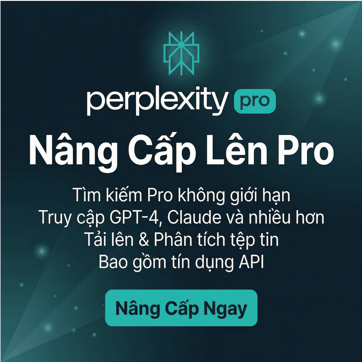 Tài Khoản Perplexity Pro - Code Perplexity Pro 1 Năm - Nâng Cấp Perplexity Pro Chính Chủ