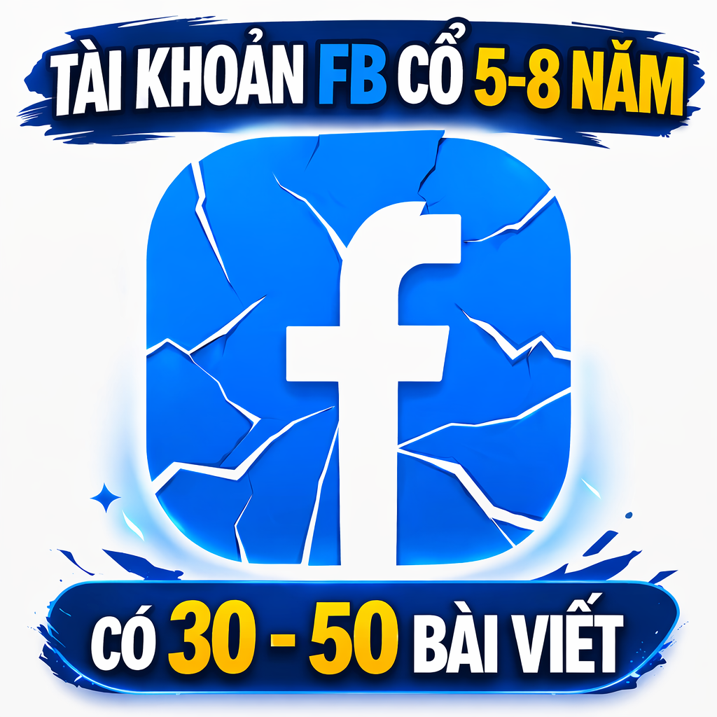 TÀI KHOẢN FB VIỆT CỔ 3-5 NĂM CỰC TRÂU CHUYÊN CHẠY SPAM ĐĂNG BÀI SEEDING ( ĐÃ BẬT 2FA, HOTMAIL )