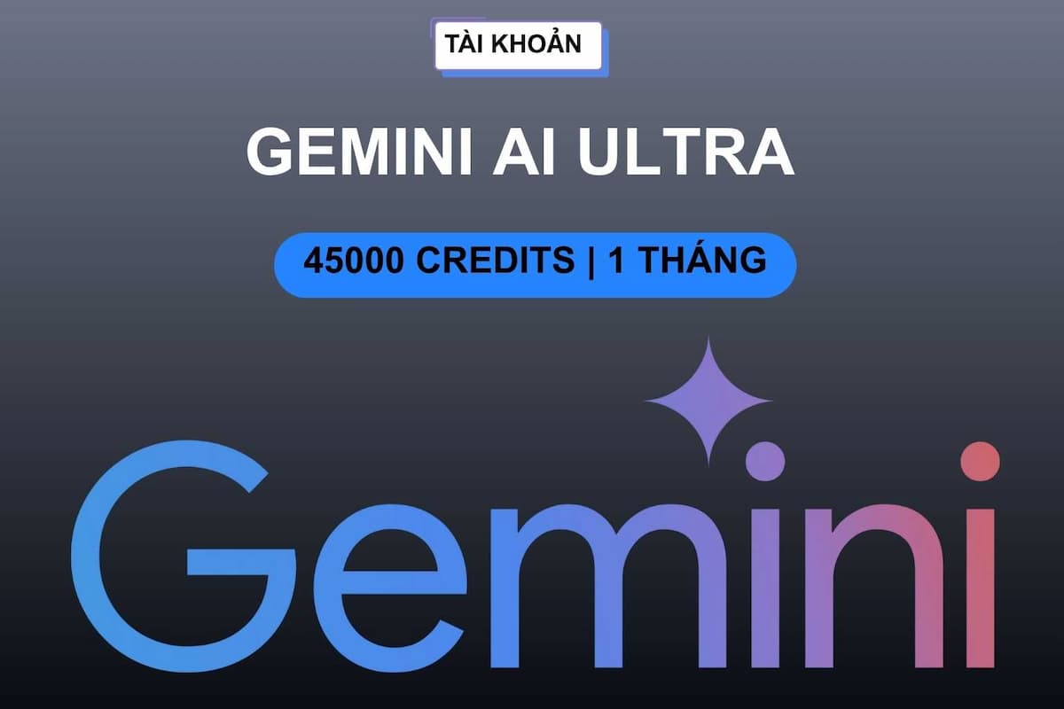 Tài Khoản GEMINI AI ULTRA ( VEO 3 ) - Bảo hành 1 tháng